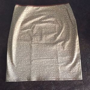 Max Studio Printed Skirt